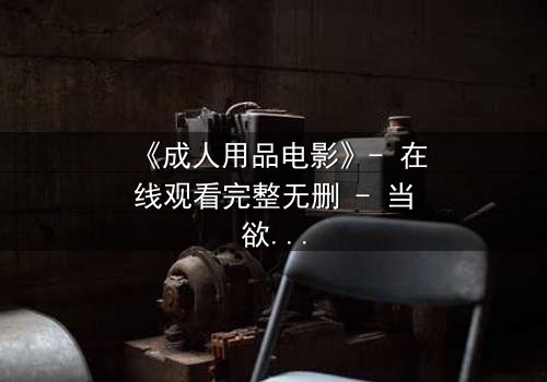 《成人用品电影》- 在线观看完整无删 - 当欲望与道德在午夜交锋