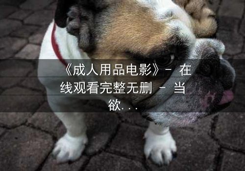 《成人用品电影》- 在线观看完整无删 - 当欲望撕开人性的伪装