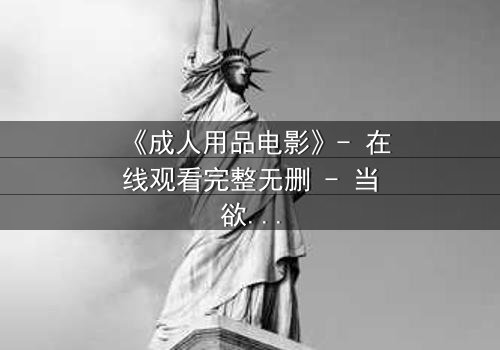 《成人用品电影》- 在线观看完整无删 - 当欲望与道德在午夜交锋