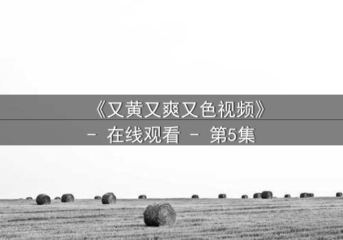 《又黄又爽又色视频》- 在线观看 - 第5集