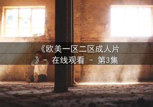 《欧美一区二区成人片》- 在线观看 - 第3集