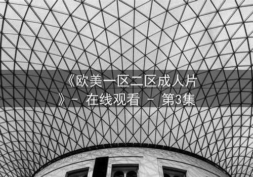 《欧美一区二区成人片》- 在线观看 - 第3集